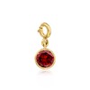 Ross-Simons October/Opal - Round Birthstone Charm in 18kt Gold Over