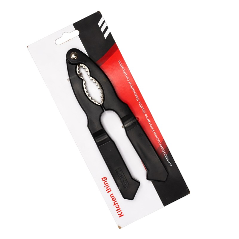 Walnut Cracker Tool with Ergonomic High-Leverage Handles | Professional Zinc