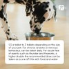 Natural Animal Solutions Calming Chewable Tablets for Dogs Anxiety Support.