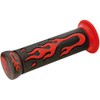 1 Pair of Handlebar Grips Motorcycle Gum Flames Handlebar 22