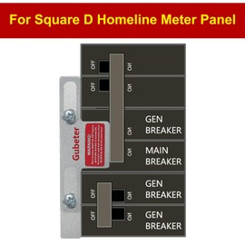 Generator Interlock Kit Compatible with Square D Generator Interlock Kit for Homeline Meter Main 150 or 200 amp Breaker (SD200SA)