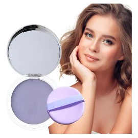 Polvo Matificador Seda Cremoso Lavanda Maquillaje Mate F