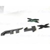 Auto Grill Door Rear Gloss Black AT4X SIERRA OVERLAY Emblem