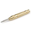 CENPEK 4Pcs Spring-Loaded Automatic Center Punch Tool, 5inch Brass Crushing