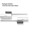 French Patio Door Security Lock for Straight Double Hinged Swing