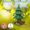 Bird Feeder,Christmas Bird Feeders for Outdoor.Metal Bird Feedrs, Wild Bird