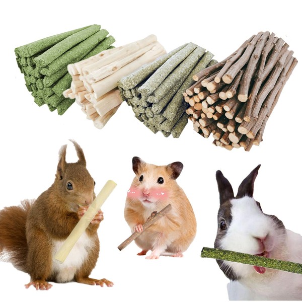 GREMBEB Bunny Chew Stick Rabbit Toy Treat 140g 4 in