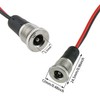 Heyous 5PCS 5.5x2.1mm 10A DC-099 Power Jack Cord Socket Threaded