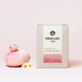 Osulloc [오설록]캐모마일 로지피치 10입 (원산지:상세설명참조) [OSULLOC] Chamomile Logi Peach 10 Bags (Origin: Refer to Detailed Description)