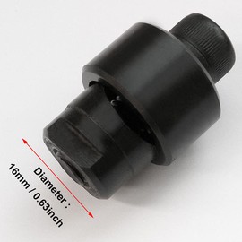 SagaSave 16MM Sheet Metal Punch Hole Punch, Metal Inner Hex Hole Cutter for Q.Max, Steel Plate, Stainless Steel