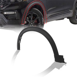 SEBLAFF Driver Side Flare Front Left Wheel Arch Trim Black Replacement for 2020 2021 Explorer