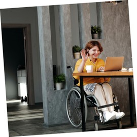 OATIPHO 2Pcs Adjustable Wheelchair Footrest Straps Calf Holder for Enhanced Safety Durable Oxford for Rehabilitation Home Use