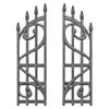 Tim Holtz Idea-Ology Metal Ornate Gates - Bundle of Two