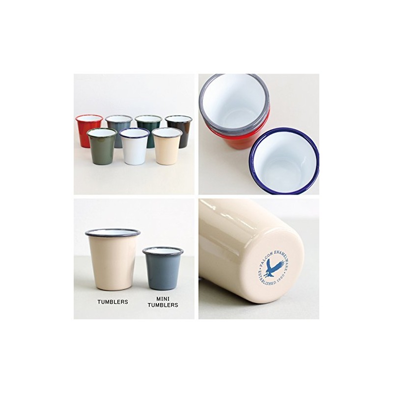 FALCON (falcon) enamel 310 ml of tumblers White