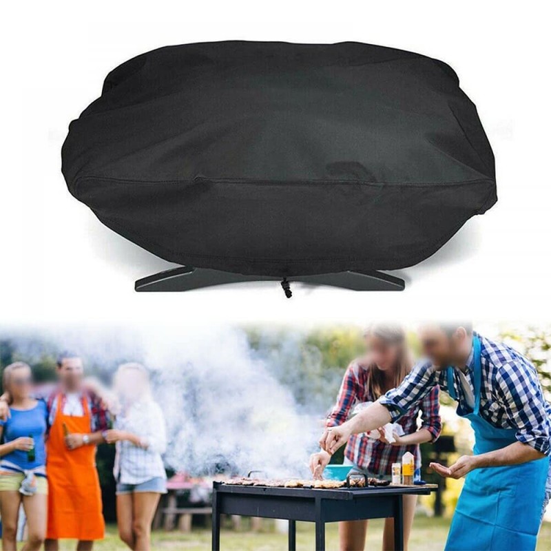AIMALL Waterproof BBQ Grill Cover for Weber 7110 Q1000 Series