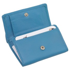 31105 Leather Mini Purse Party Purse Mini Purse Various Colours, turquoise