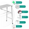 Scaffolding Adjustable Height Work Platform, Multi-Functional Portable Folding Aluminum Step
