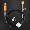 Black High Pressure Soda Hose with 3000psi Meter Kit Accessories
