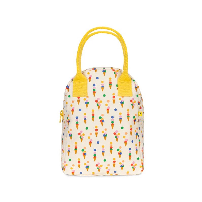 Fluf Zipper Lunch Bag (Various Designs), Sloth