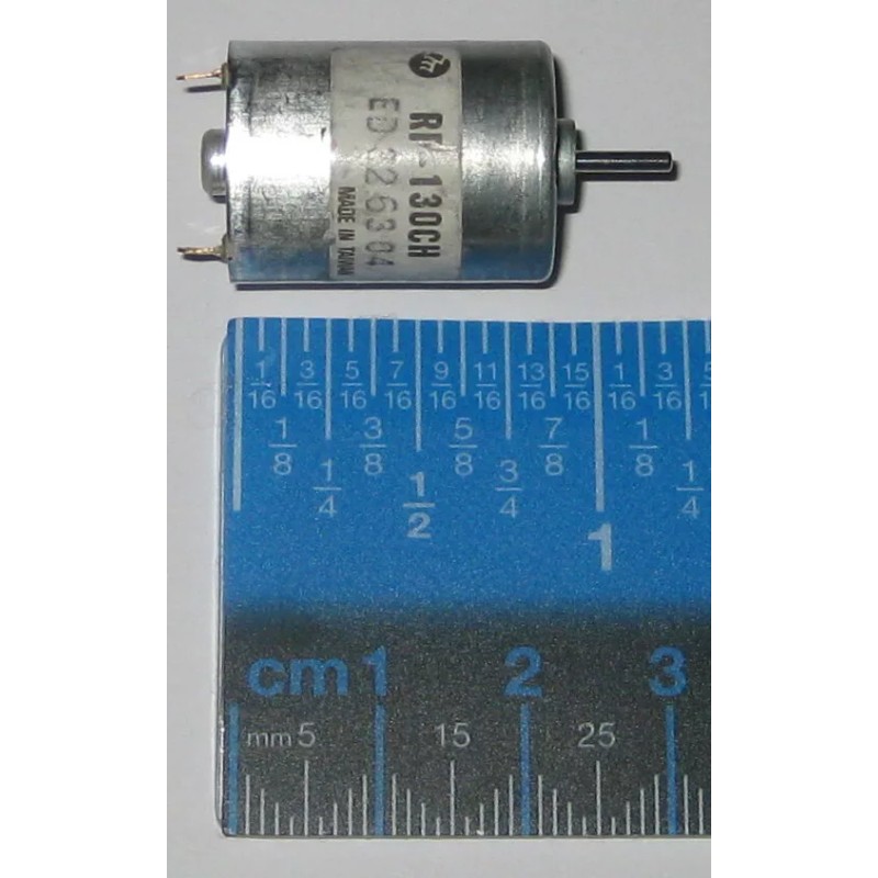Mabuchi RF-130 Small Appliance DC Motor - 6 VDC -