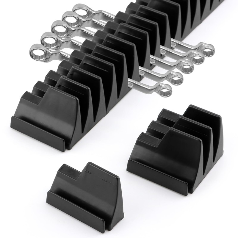 Kisbeibi Magnetic Wrench Organizer for 23 Wrenches, Improving Efficiency Modular