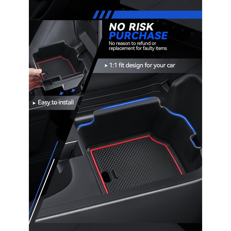 LANTU for Acura Integra Center Console Organizer 2023 2024 2025