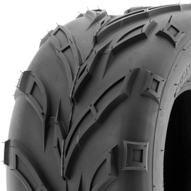 Pair of 2 SunF A004 ATV UTV 18x9.5-8 AT off-road Tires, Trail & Track, 6 PR, Tubeless