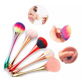 Veraly Brochas Para Maquillaje Profesional Rubor Polvo Compacto F
