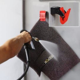 KUK 4pcs Car Floor Mat Clips Car Matts Clamp Wall-Mounted Cleaning Clip Versatile Tool Car Accessories for Car Vehicle Large Heavy Duty Mat