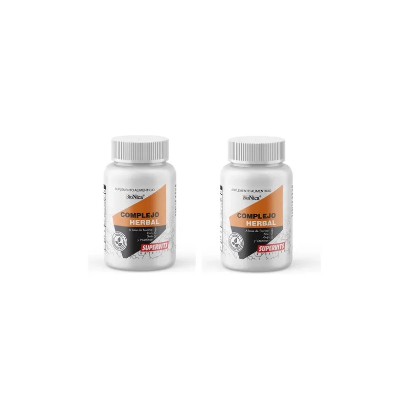 Supervits 2 Pack Bionica Suplemento Alimenticio 21 Capsulas