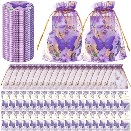 36Sets Butterfly Compact Mirrors Bulk Butterfly Baby Shower Party Favors Inspirational Makeup Mirrors Thank You Cards and Bags for Guests Bridal Shower Wedding Gender Reveal Bachelorette Party