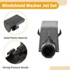 A ABSOPRO Windshield Washer Nozzle Kit for Honda Civic 2017-2021