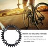 Topiky Bicycle Chainring, Aluminium Alloy Bicycle Oval Sprocket with Unique