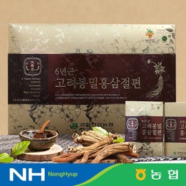 Ganghwa Insam Nonghyup 강화인삼농협 강화농협 6년근 홍삼절편 홍삼선물세트 20g10갑 Ginseng Cooperative Ganghwa 6-Year-Old Red Ginseng Slices Gift Set 20g x 10 Packs