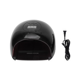 72W UV LED Nail Lamp 36pcs Light Chips 180° Lighting 3 Time Setting Nail Polish Curing Lamp 100‑240VUS Plug