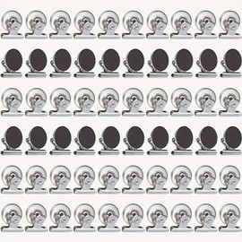 20 PCS Magnetic Clips, Magnetic Hooks Clips Strong Refrigerator, Magnets Clips with Neodymium Magnets, Fridge Magnetic Hooks, Whiteboard Magnetic Clips(30mm Wide)