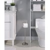 SunnyPoint Deluxe Free Standing Heavy Weighted Toilet Tissue Paper Roll
