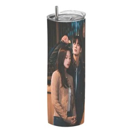 Termo Skinny Café 20 Oz K-drama True Beauty #15