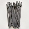 Unbranded 50 Grey Long Soft Elastics With Stoppers, Adjusters For