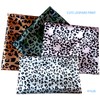 Satin Print Fabric Cheetah Pattern for Craft and Decoration (1Yd,