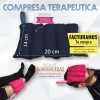 Compresa De Semillas Con Aroma - Cojín Terapéutico Negro