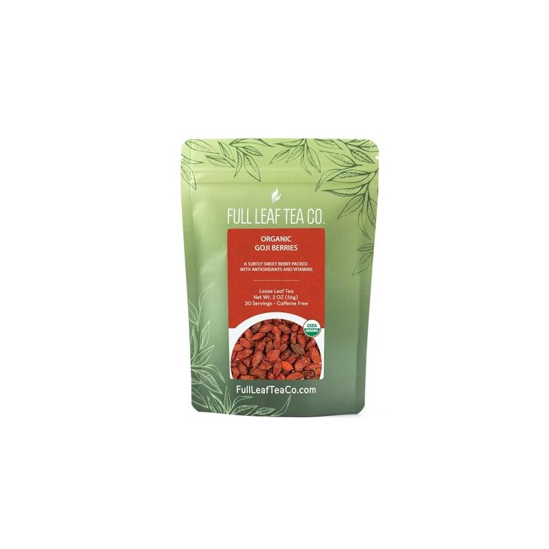 Organic Goji Berries - 2 oz Bag (Approx. 30 Servings)