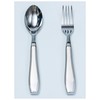 Weighted Utensils for Hand Tremors, Stainless Steel Silverware Set, Adaptive