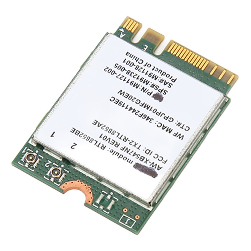 RTL8852BE Network Card 2.4G 5G Dual Band 1800Mbps Bluetooth 5.2