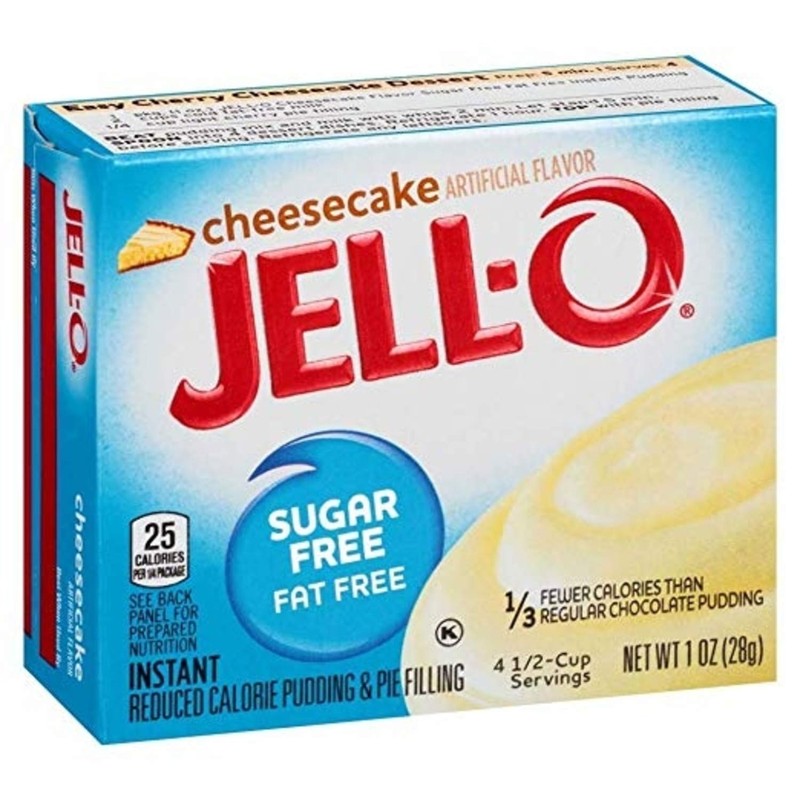 Jell-O Instant Cheesecake Sugar-Free Fat Free Pudding & Pie Filling