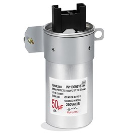 W11395618 Motor Run Capacitor Compaitble with Whirlpool Kenmore W11315694 W10866250 W10843769 W11158831 W10390446 W11162560