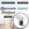 Dishwasher Solenoid Valve with 1 Outlet 180° Has Original Code