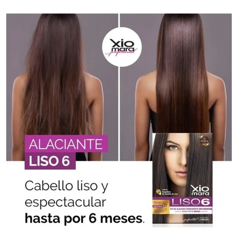 Xiomara Kit Alaciado Liso Permanente