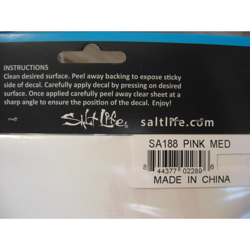Salt Life Decal - 12" Medium Surface Mount Sticker -