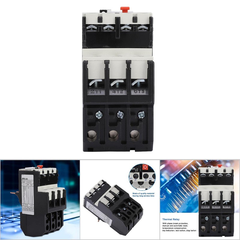 NR2-25 Professional Thermal, Thermal Overload 4-6a Salvamotore Trifase, Overload Relay,
